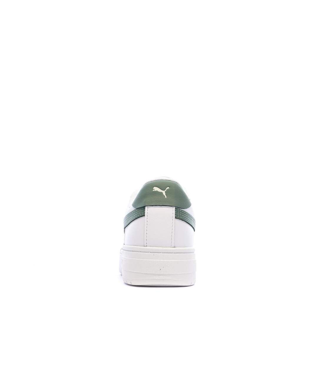 Baskets blanc/vert femme puma  ca pro classic-3
