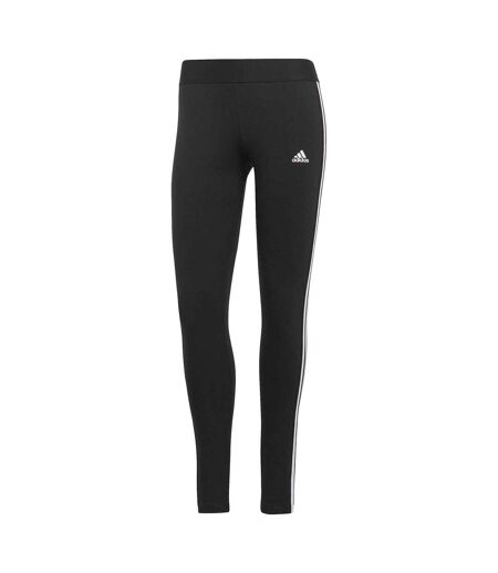 Legging Motif/style 3 Rayures Femme Noir Blanc Adidas