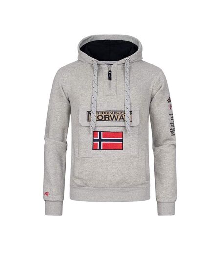 Sweat Gris Homme Geographical Norway Gymclas - S