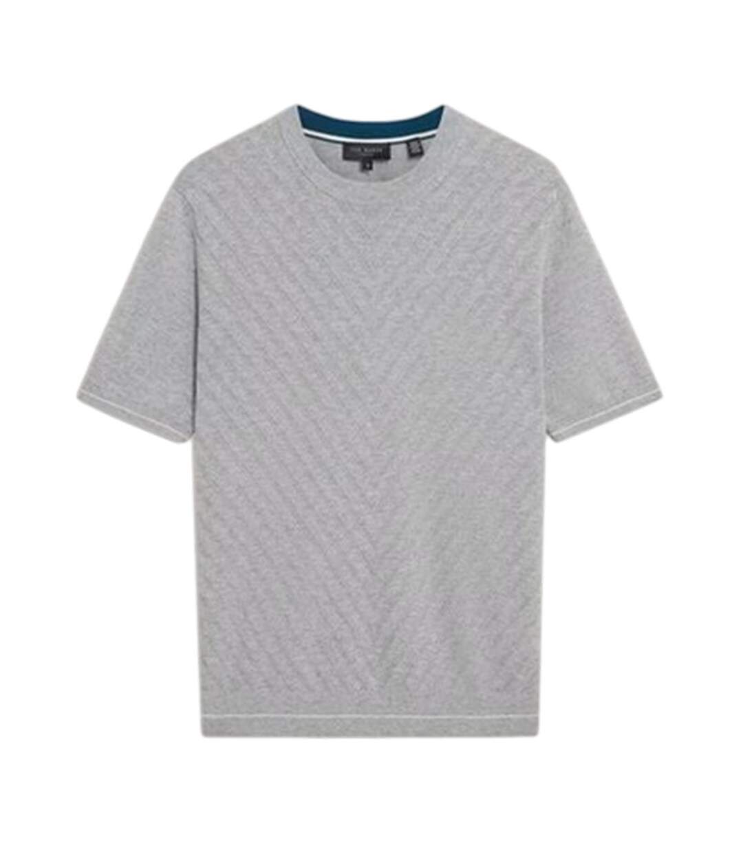 T-shirt Homme Gris Clair Ted Baker-2