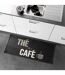 Tapis de Cuisine Breakfast 50x120cm Noir-4
