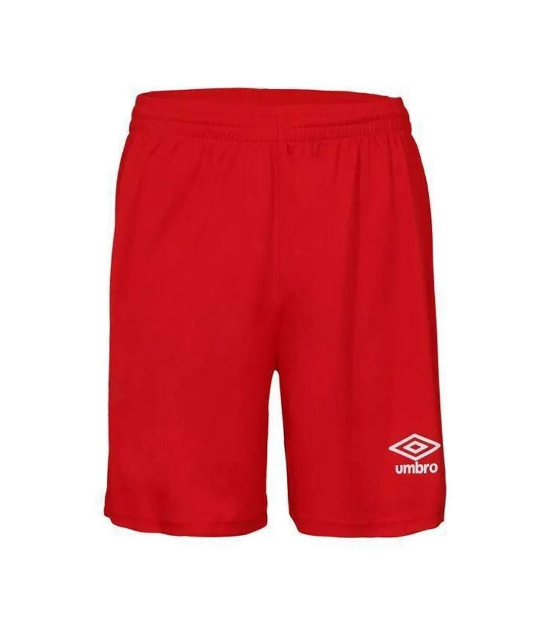 Short rouge homme umbro 485420-2