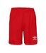 Short rouge homme umbro 485420-2