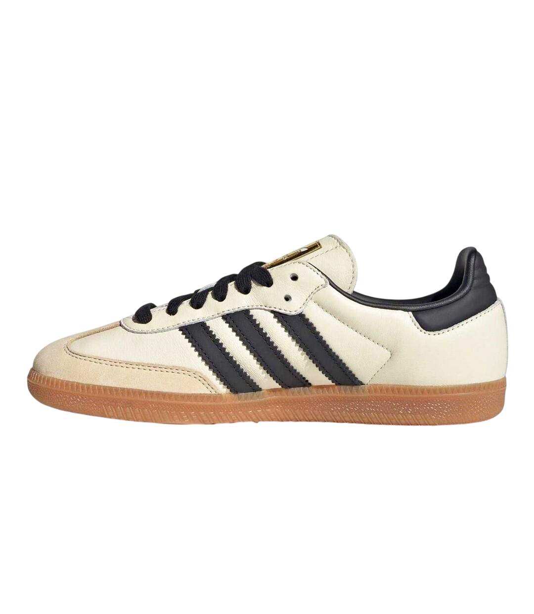 Womens/ladies Samba Og Leather Trainers Cream White Adidas-3
