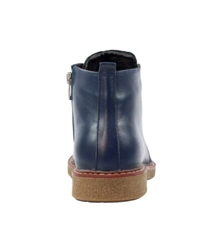 Bottines claire femme bleu marine Lunar