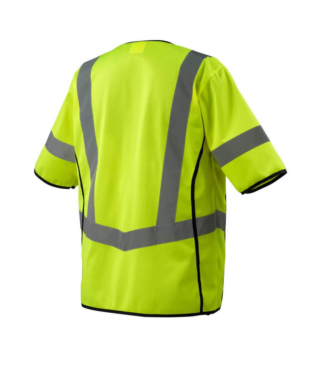 Gilet Haute Visibilité Manches Courtes Safe Supreme Packwood Adulte Jaune Fluo Mascot-2