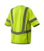 Gilet Haute Visibilité Manches Courtes Safe Supreme Packwood Adulte Jaune Fluo Mascot-2