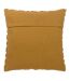 Housse de coussin calvay 50 cm x 50 cm jaune Yard Yard