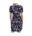 Robe Bleu à fleurs Femme Only Nova - L