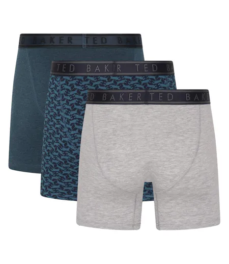 3 Pack Mens Soft Breathable Cotton Boxer Brief Underwear