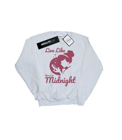 Disney Princess Womens/Ladies Cinderella No Midnight Sweatshirt (White)