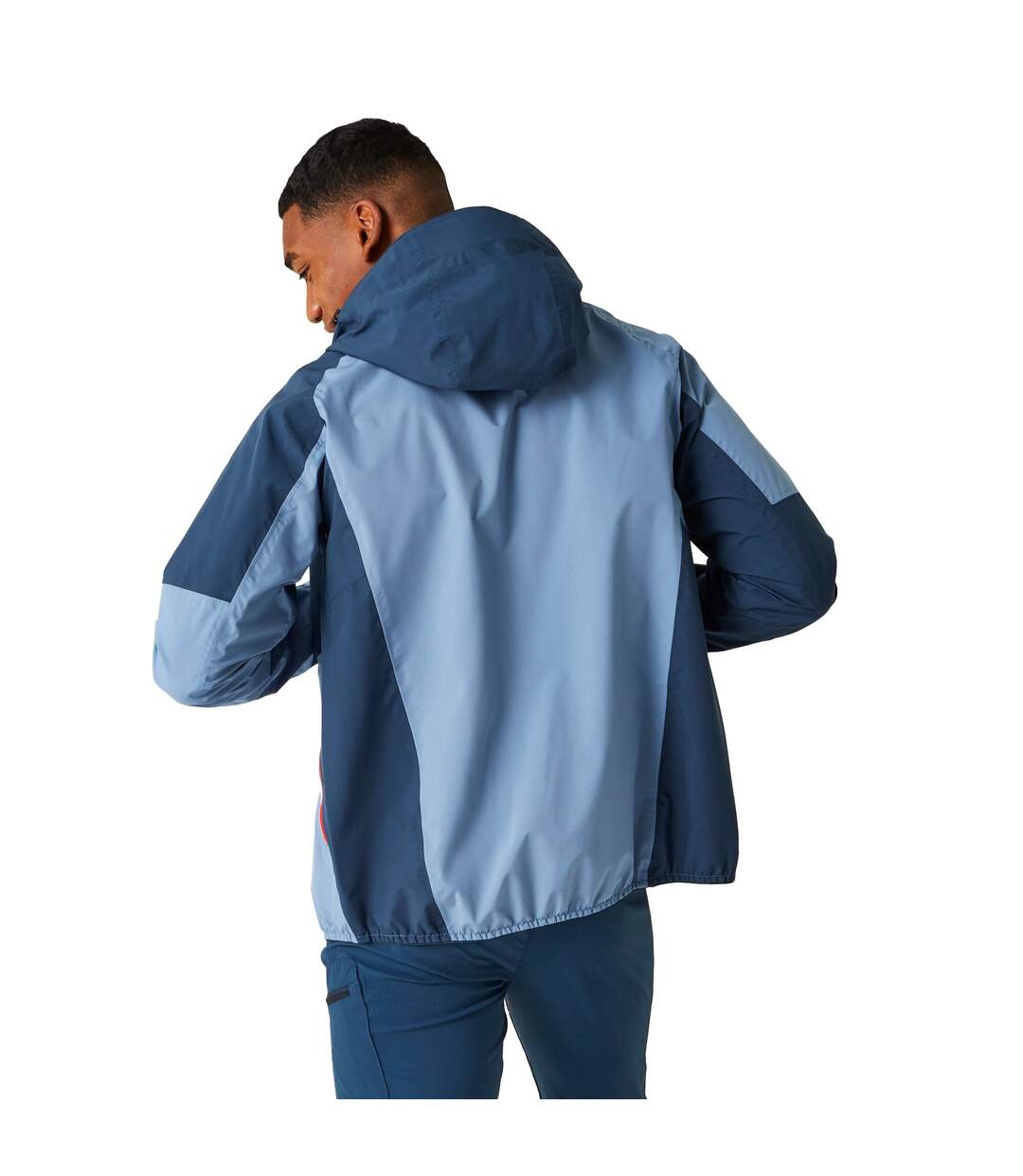 Veste imperméable deserto homme bleu de gris / denim sombre Regatta-4