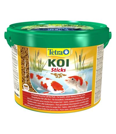 Aliment complet pour carpes Koïs Tetra pond Koï sticks 10L