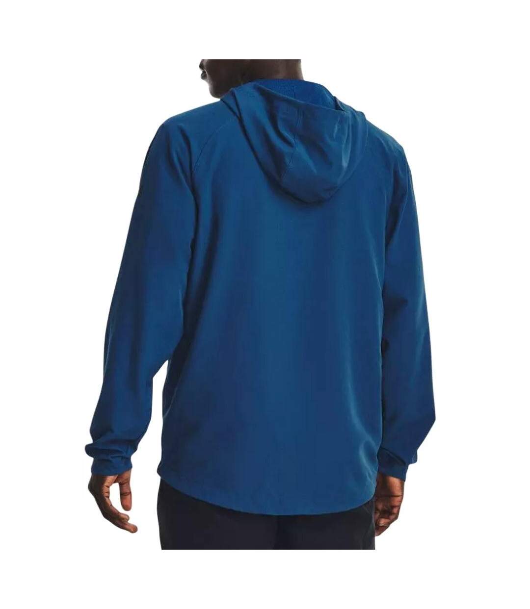 Sweat zippé bleu homme under armour unstoppable - l-2