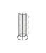 Lot de 4 Mugs sur Rack Mia 30cl Transparent-1