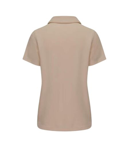 Polo Motif/style Logo Femme Beige Slazenger