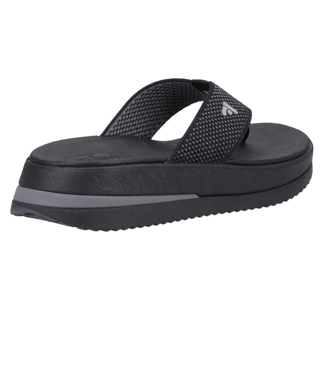 Womens/ladies surff two tone flip flops black FitFlop-2