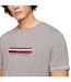 T-shirt Style Logo Lounge Homme Gris Tommy Hilfiger-4