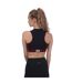 Womens/ladies Sport Stretch Sports Bra Navy Lacoste-3