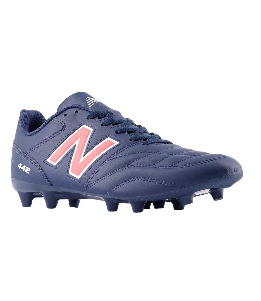 Chaussures De Foot Pour Terrain Ferme Homme Bleu Marine Rouge New Balance-4