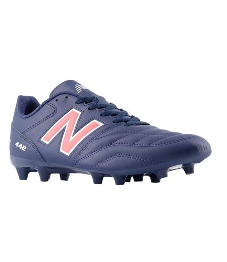 Chaussures De Foot Pour Terrain Ferme Homme Bleu Marine Rouge New Balance
