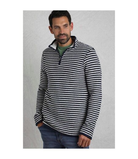 Pull shorling homme écru Weird Fish