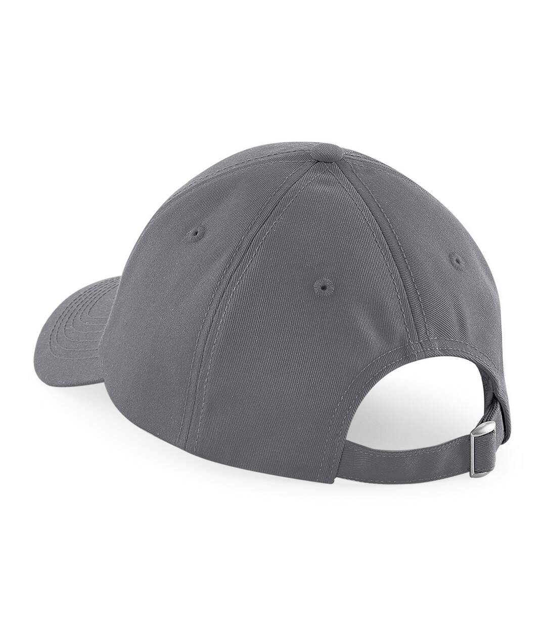 Casquette baseball adulte unisexe gris graphite Beechfield-2