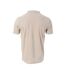 Polo Beige Homme RMS26 Micromotif - 3XL