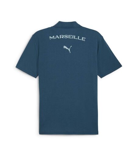 OM polo bleu foncé homme puma