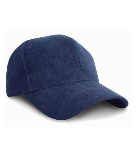 Casquette Style Pro 100% Coton Adulte Unisexe Bleu Marine Result