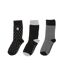 x3 paires de chaussettes noir/gris homme serge blanco ass - 39/42-1
