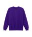 Mens softstyle midweight sweatshirt purple Gildan-1