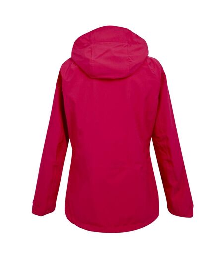 Womens/ladies birchdale shell waterproof jacket pink potion/white Regatta