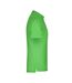 Polo Motif/style Uni Homme Vert Citron Blanc James And Nicholson-4
