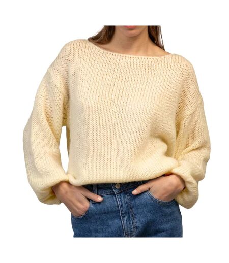 Pull jaune femme an'ge jade
