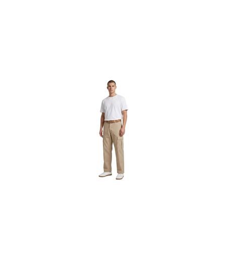 Mens Owen Wide Leg Combat Trousers Crockery Jack And Jones