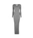 Robe Longue Femme Charbon Chiné Jack Wills-2