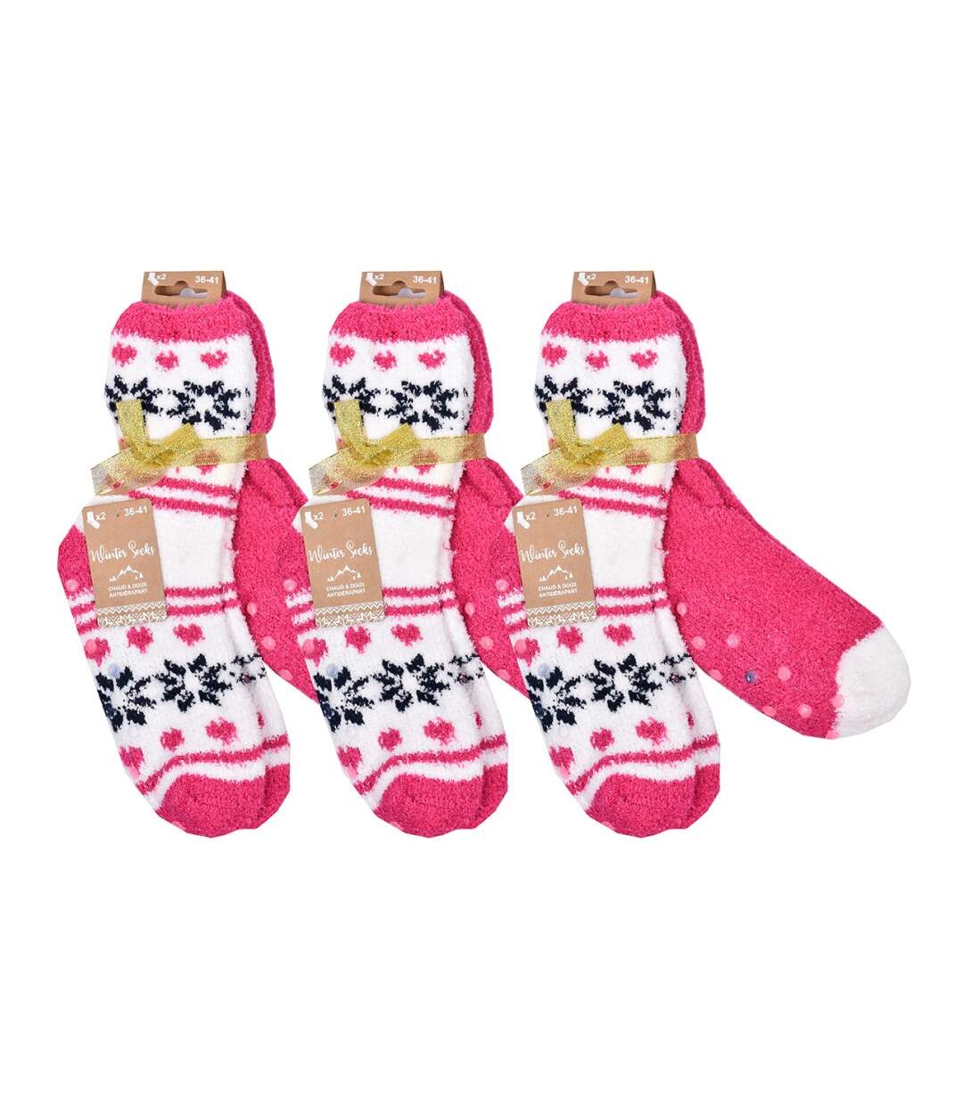 Chaussettes Femme WINTER SOCKS - Pack de 6-4