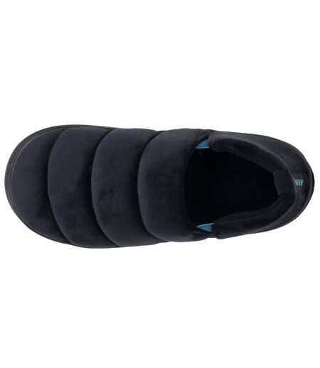 Isotoner Chaussons Mules homme microvelours semelle bloup extra confort