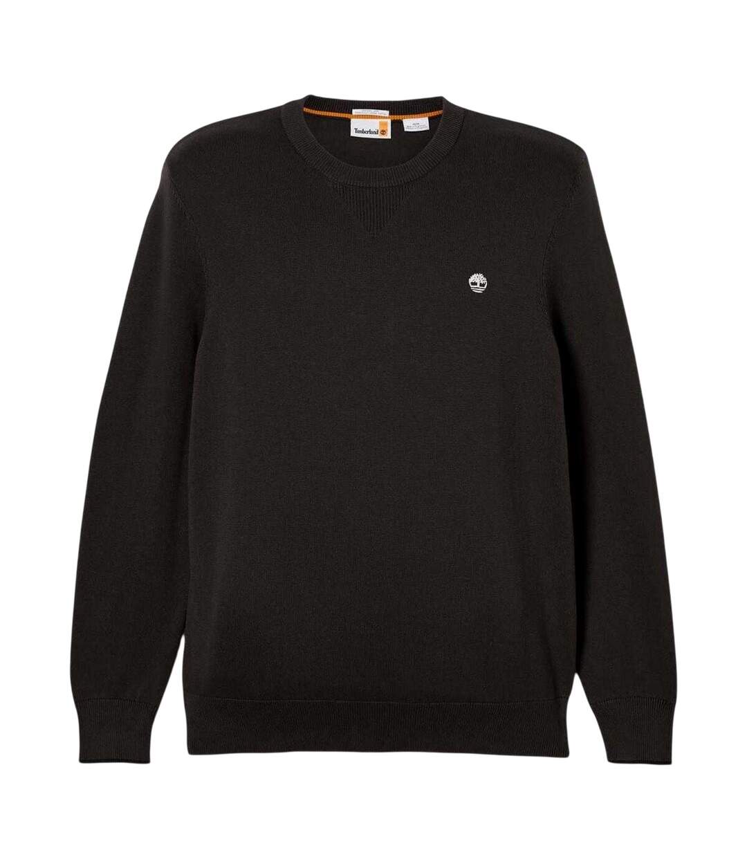 Mens Johns River Cotton Jumper Black Timberland-2