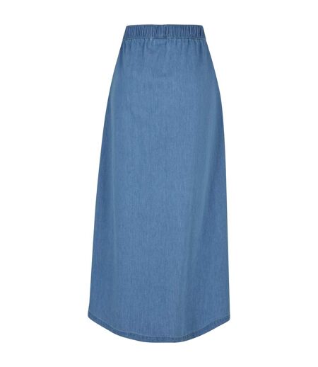Jupe Longue Femme Bleu Ciel Délavé Urban Classics