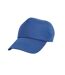 Result Headwear Unisex Adult Cotton Baseball Cap (Royal Blue) - UTPC6574