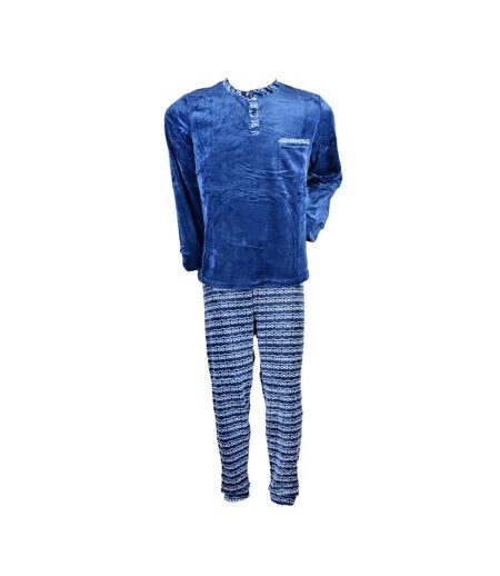 Pyjama Homme POLAIRE ECO 2545 BLEU