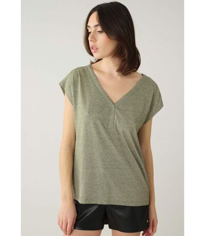 T-shirt en jersey slub pour femme MIRKA