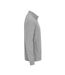 Mens French Terry Full Zip Jacket Grey Melange Cottover-4