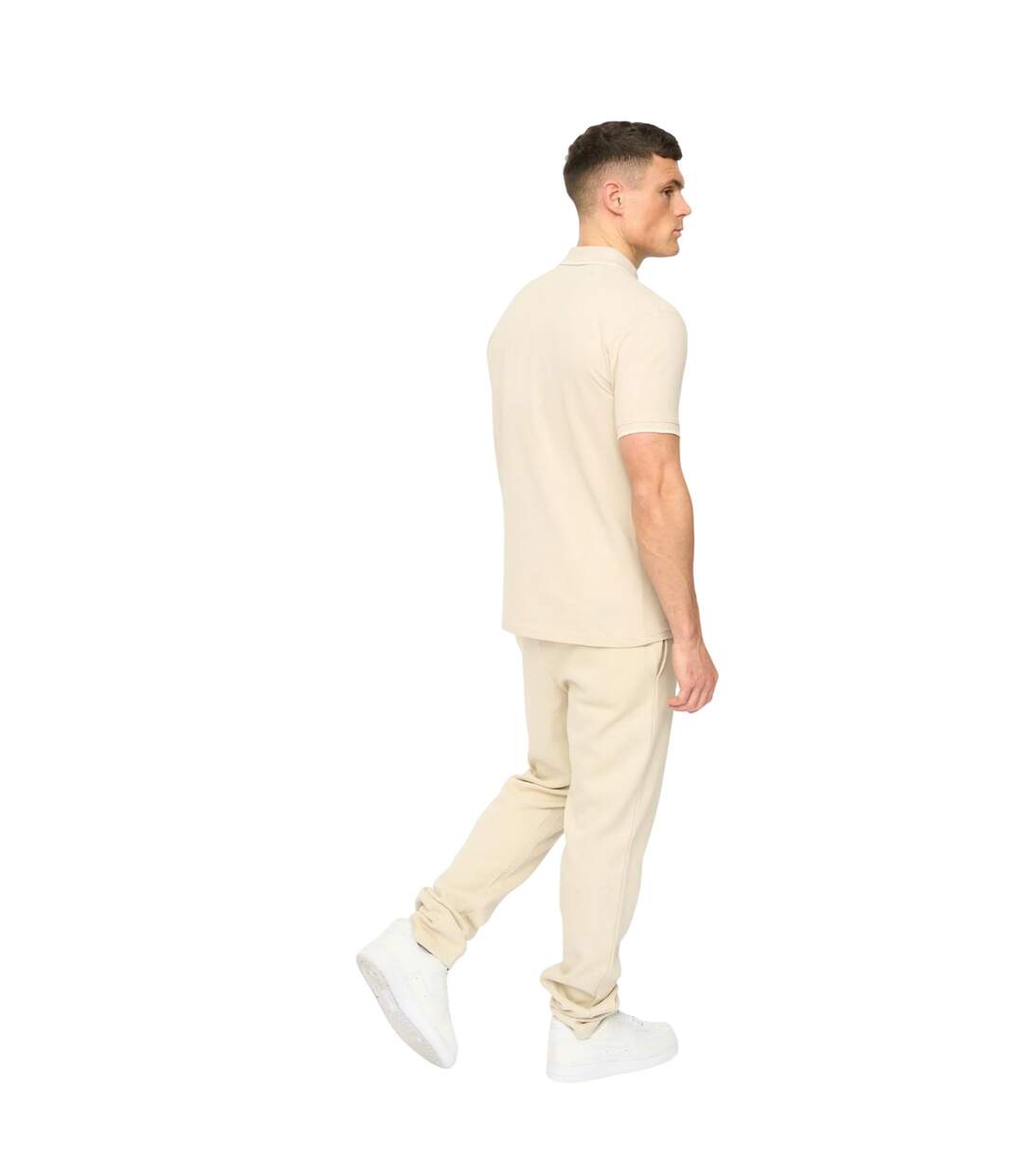 Polo Crufton Homme Gris Pâle Crosshatch-3