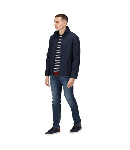 Regatta Classic Mens Water Repellent Softshell Jacket (Navy) - UTRG2166