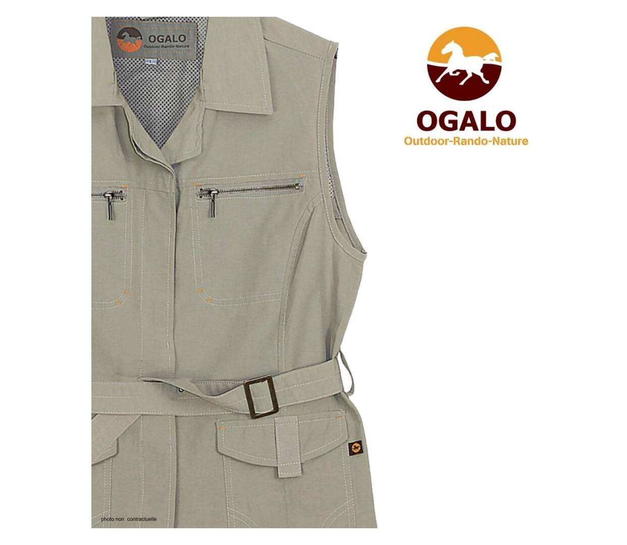 OGALO Rando 919043U002 Gilet sans manches femme : La veste outdoor fonctionnelle et robuste pour le plein air-4