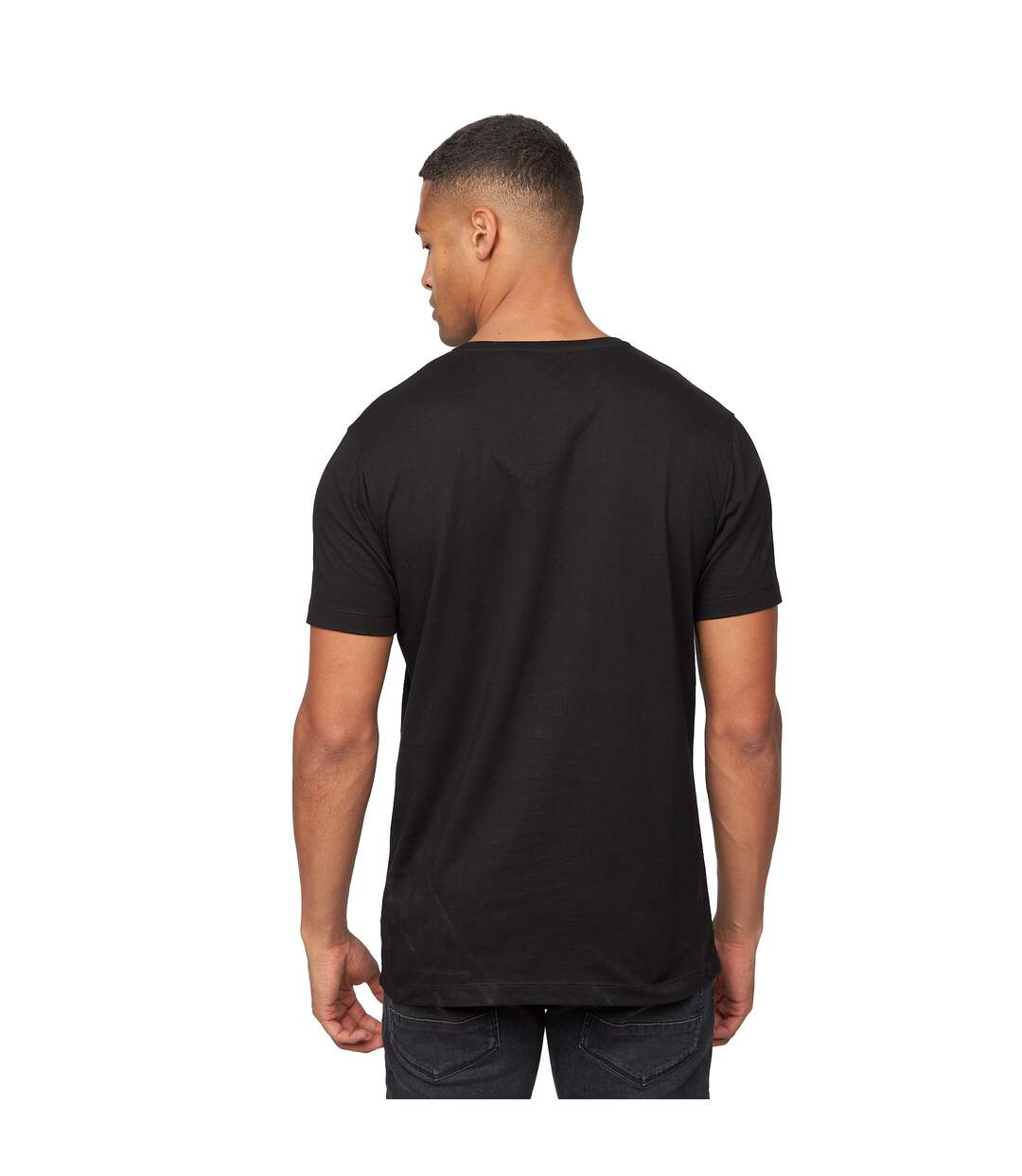 Pack Of 5  Mens Flomax Assorted Designs T-shirt  Multicoloured Crosshatch-2