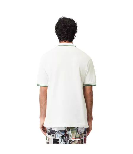 Polo L.12.12 Homme Blanc Lacoste